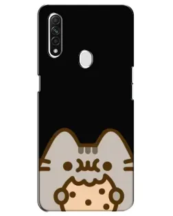 Чохол для OPPO A31 з картинкою «Пушин на чорному»