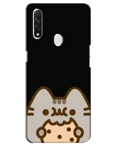 Чохол для OPPO A31 з картинкою «Пушин на чорному»