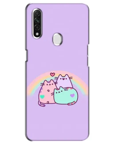 Чохол для OPPO A31 з картинкою «Веселкові Пушини»