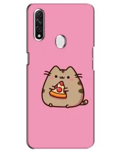 Чохол для OPPO A31 з картинкою «Пушин із піцою»