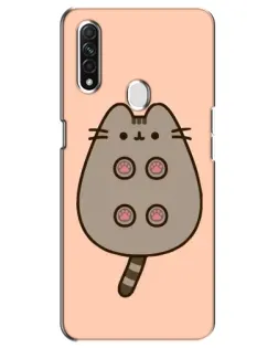 Чохол для OPPO A31 з картинкою «Пушин пузиком догори»