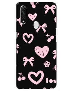 Чехол для OPPO A31 с картинкой «Сатиновый бант»