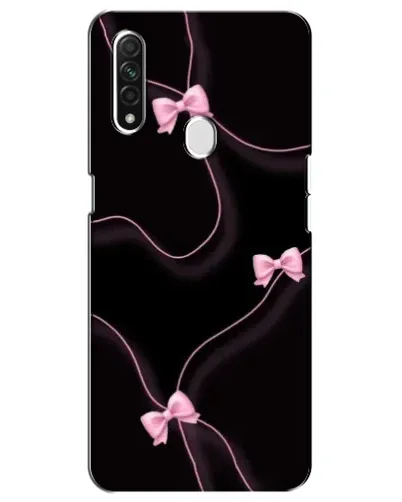 Чехол для OPPO A31 с картинкой «Розовые ленты»