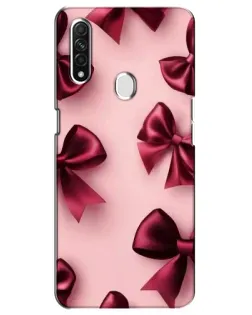 Чехол для OPPO A31 с картинкой «Бордовый атлас»