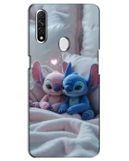 Чехол для OPPO A31 с картинкой «Плюшевые Стич Ангел» Чехол для OPPO A31 с картинкой «Плюшевые Стич Ангел»
