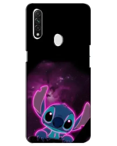 Чехол для OPPO A31 с картинкой «Неоновый Stitch»