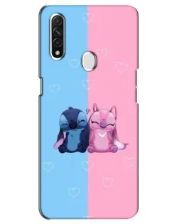 Чехол для OPPO A31 с картинкой «Stitch и Angel Love» Чехол для OPPO A31 с картинкой «Stitch и Angel Love»