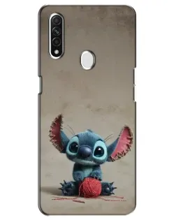 Чехол для OPPO A31 с картинкой «Стич на коричневом фоне» Чехол для OPPO A31 с картинкой «Стич на коричневом фоне»