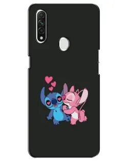 Чехол для OPPO A31 с картинкой «Анжел целует Стича» Чехол для OPPO A31 с картинкой «Анжел целует Стича»
