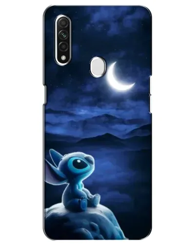 Чехол для OPPO A31 с картинкой «Лунная ночь Стича»