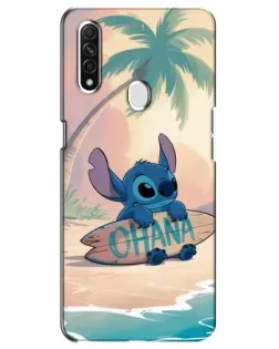 Чехол для OPPO A31 с картинкой «Стич на серфе» Чехол для OPPO A31 с картинкой «Стич на серфе»
