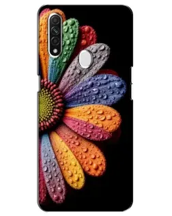 Чехол для OPPO A31 с картинкой «Радужный цветок»