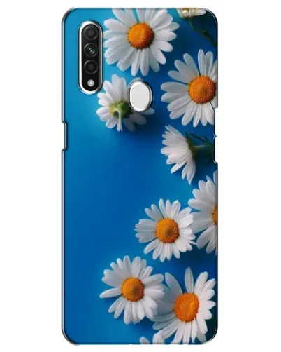 Чехол для OPPO A31 с картинкой «Белоснежные маргаритки»