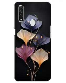 Чехол для OPPO A31 с картинкой «Лиловые цветы грации»