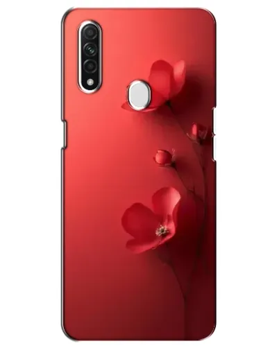 Чехол для OPPO A31 с картинкой «Маковые соцветия»