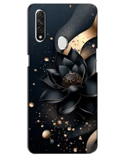 Чехол для OPPO A31 с картинкой «Черный лотос»