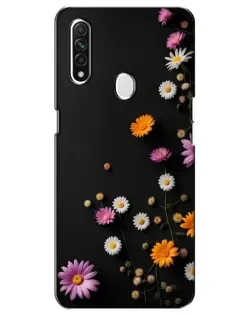 Чехол для OPPO A31 с картинкой «Цветочная композиция»
