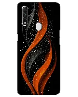 Чехол для OPPO A31 с картинкой «Огненная звездная волна»