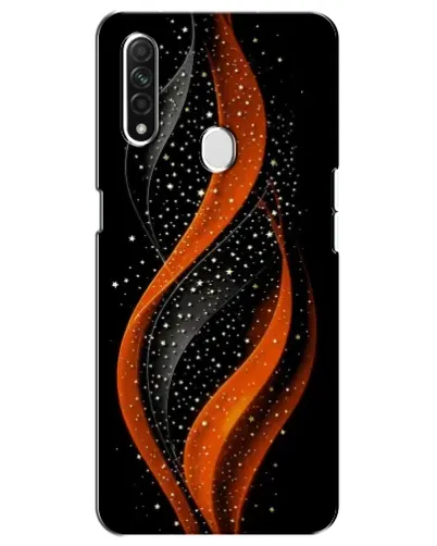 Чехол для OPPO A31 с картинкой «Огненная звездная волна»