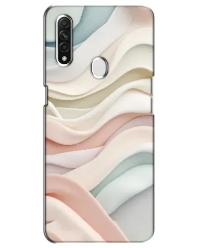 Чехол для OPPO A31 с картинкой «Пастельные нежные волны»