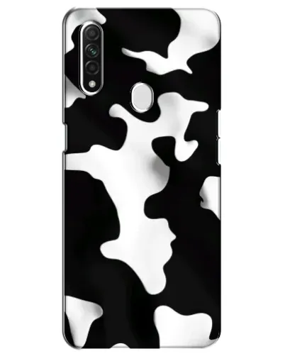 Чехол для OPPO A31 с картинкой «Черно-белое пятно»