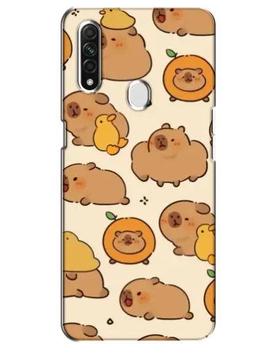 Чохол для OPPO A31 з картинкою «Капібари з апельсинами» Чохол для OPPO A31 з картинкою «Капібари з апельсинами»