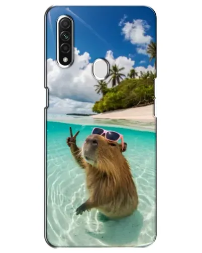 Чохол для OPPO A31 з картинкою «Капібара на морі» Чохол для OPPO A31 з картинкою «Капібара на морі»