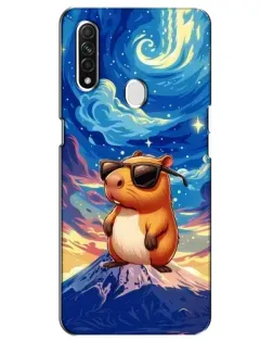 Чехол для OPPO A31 с картинкой «Капибара Ван Гога»