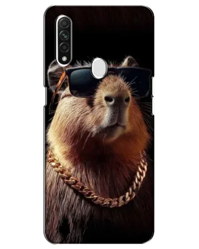 Чохол для OPPO A31 з картинкою «Капібара золотий ланцюг» Чохол для OPPO A31 з картинкою «Капібара золотий ланцюг»