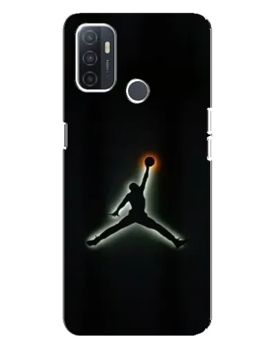 Чехол для OPPO A32 с картинкой «Jordan Gradient Logo»