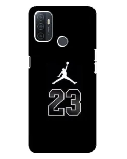 Чехол для OPPO A32 с картинкой «Jordan Flight 23»
