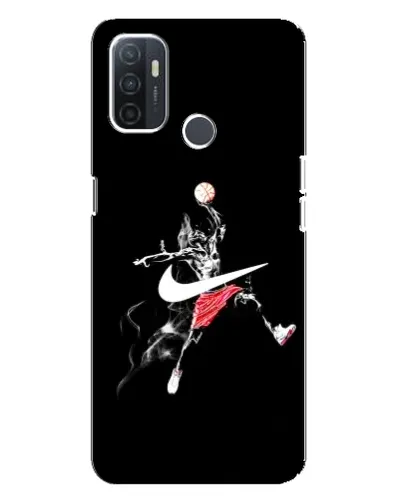 Чехол для OPPO A32 с картинкой «Jordan Jumpman»
