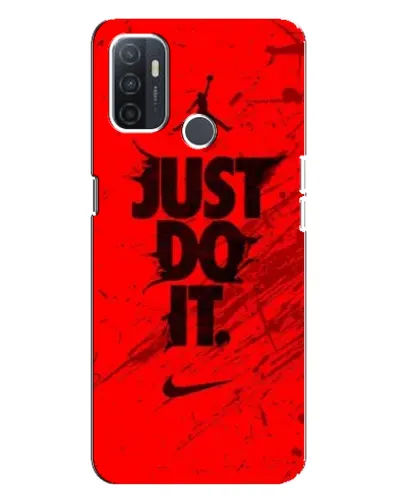 Чехол для OPPO A32 с картинкой «Nike Just Do It»