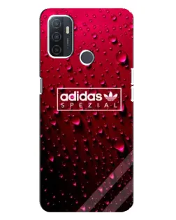 Чохол для OPPO A32 з картинкою «Adidas Gold Marble»