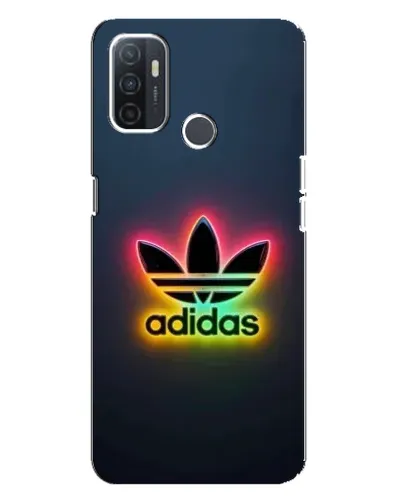 Чохол для OPPO A32 з картинкою «Неоновий Adidas»
