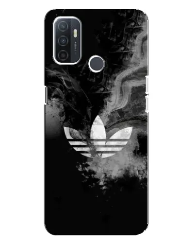 Чохол для OPPO A32 з картинкою «Абстрактний дим Adidas»