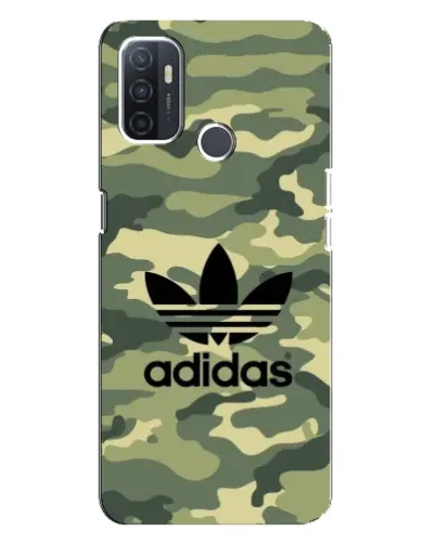 Чохол для OPPO A32 з картинкою «Мілітарі стиль Adidas»