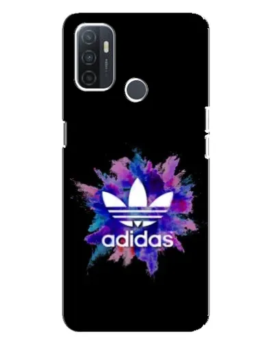 Чохол для OPPO A32 з картинкою «Вибух фарб Adidas»