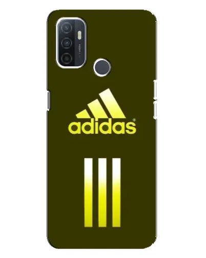 Чохол для OPPO A32 з картинкою «Оливковий градієнт Adidas»