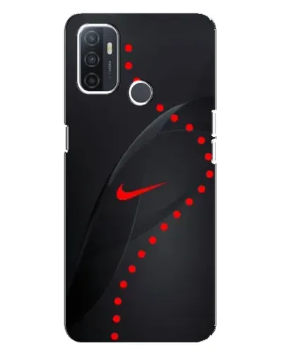 Чехол для OPPO A32 с картинкой «Абстрактный дизайн Nike»
