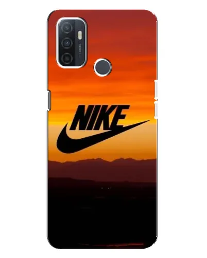Чехол для OPPO A32 с картинкой «Nike — вечерний горизонт»