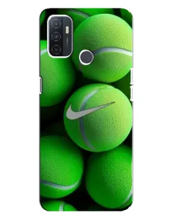 Чехол для OPPO A32 с картинкой «Теннисные мячи Найк» Чехол для OPPO A32 с картинкой «Теннисные мячи Найк»