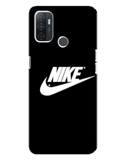 Чехол для OPPO A32 с картинкой «Мазки краски Nike» Чехол для OPPO A32 с картинкой «Мазки краски Nike»