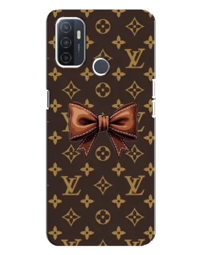Чохол для OPPO A32 з картинкою «LV з бантом»