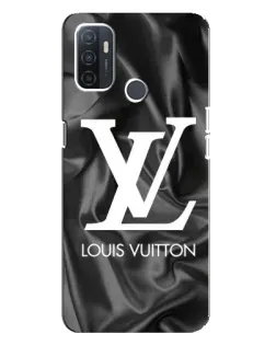 Чохол для OPPO A32 з картинкою «Шовковий Louis Vuitton»