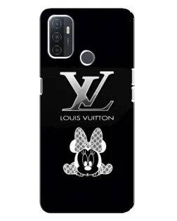 Чохол для OPPO A32 з картинкою «LV та Мінні Маус»