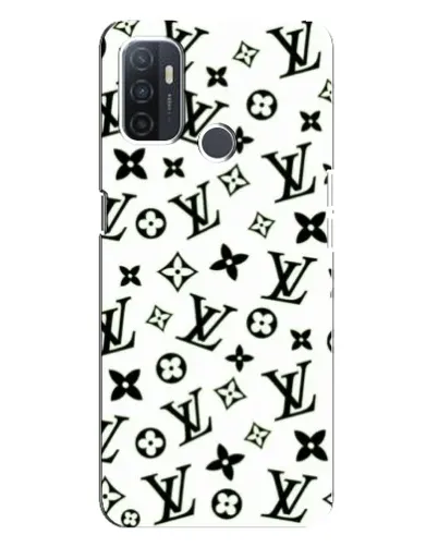 Чохол для OPPO A32 з картинкою «Монохромний хаос LV»