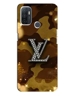 Чохол для OPPO A32 з картинкою «Камуфляжний Louis Vuitton»