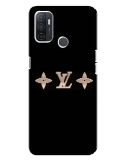 Чохол для OPPO A32 з картинкою «Louis Vuitton — мінімалізм»