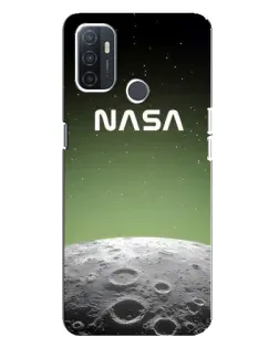 Чехол для OPPO A32 с картинкой «NASA — лунный градиент» Чехол для OPPO A32 с картинкой «NASA — лунный градиент»